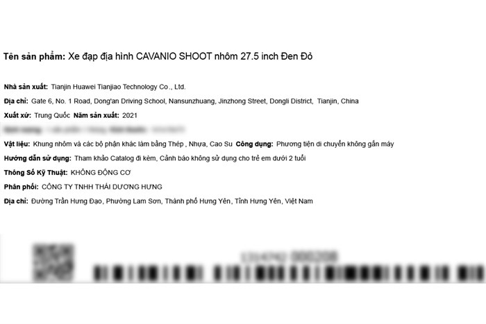 Xe Đạp Địa Hình MTB Cavanio Shoot 27.5 inch