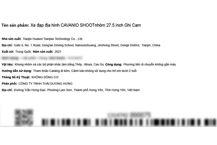 Xe Đạp Địa Hình MTB Cavanio Shoot 27.5 inch