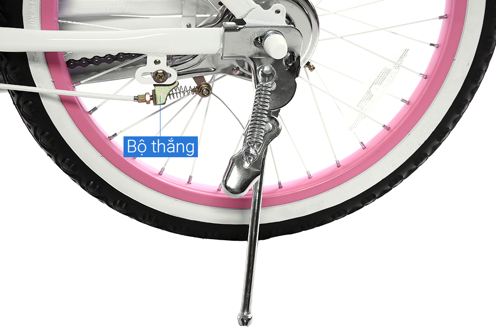 Xe đạp trẻ em RoyalBaby Jenny RB20G-4 20 inch Màu Trắng