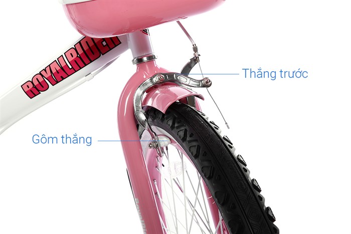 Xe đạp trẻ em RoyalBaby Jenny RB20G-4 20 inch Màu Trắng