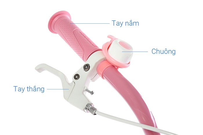 Xe đạp trẻ em RoyalBaby Jenny RB20G-4 20 inch Màu Trắng