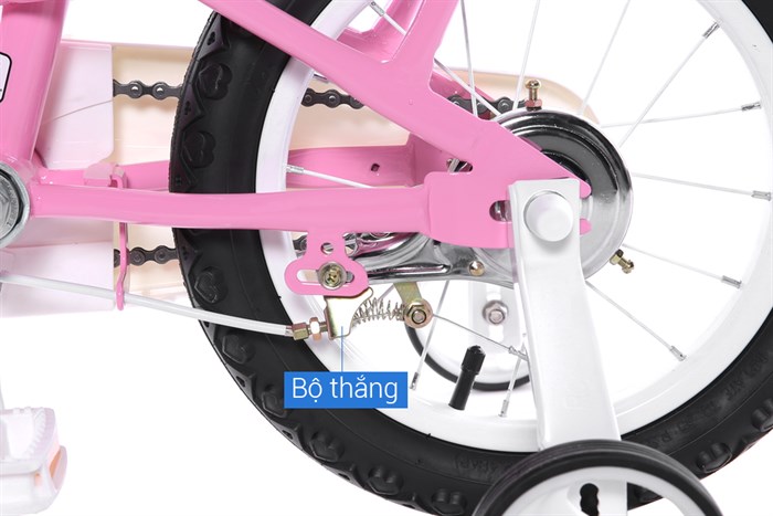 Xe Đạp Trẻ Em Royal Baby Little Swan RB14-1 14 inch Màu Hồng