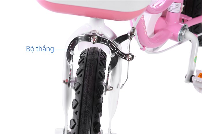 Xe Đạp Trẻ Em Royal Baby Little Swan RB14-1 14 inch Màu Hồng