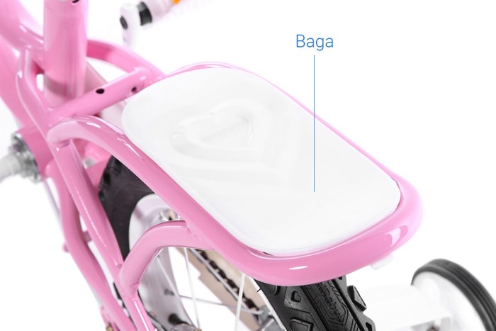 Xe Đạp Trẻ Em Royal Baby Little Swan RB14-1 14 inch Màu Hồng