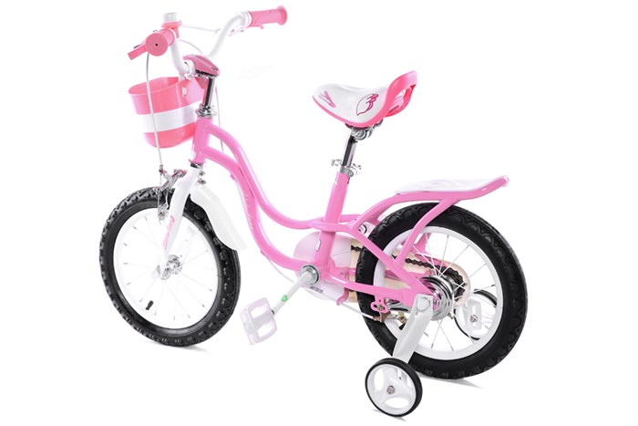 Xe Đạp Trẻ Em Royal Baby Little Swan RB14-1 14 inch Màu Hồng
