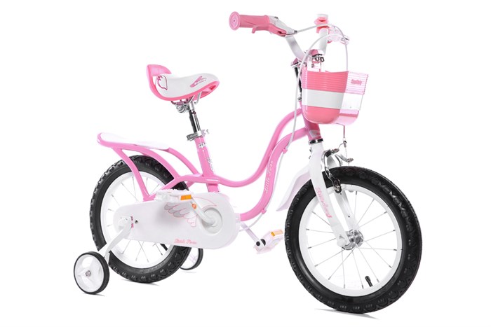 Xe Đạp Trẻ Em Royal Baby Little Swan RB14-1 14 inch Màu Hồng