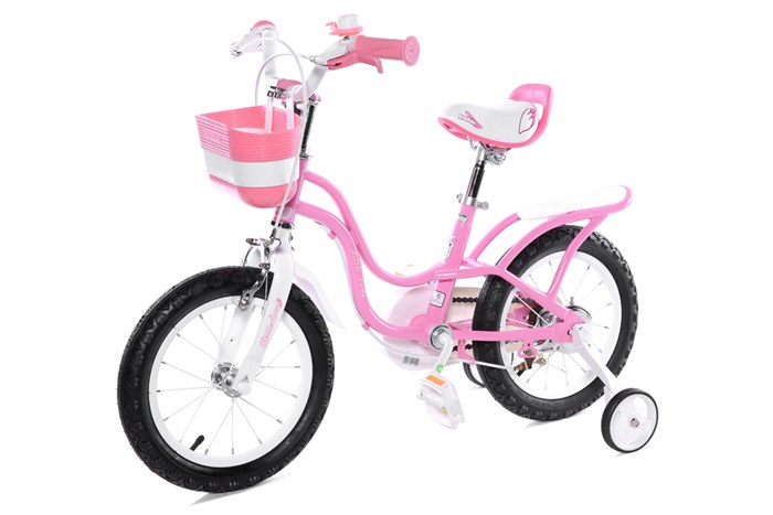 Xe Đạp Trẻ Em Royal Baby Little Swan RB14-1 14 inch Màu Hồng