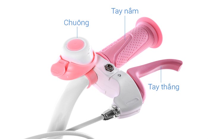 Xe Đạp Trẻ Em Royal Baby Little Swan RB14-1 14 inch Màu Hồng