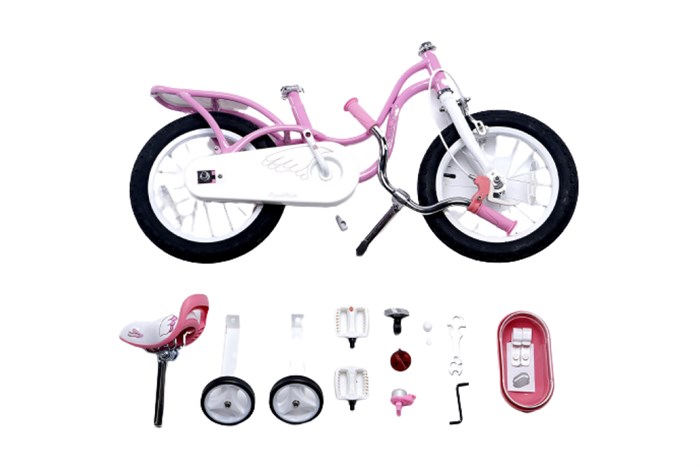 Xe Đạp Trẻ Em Royal Baby Little Swan RB18-18 18 inch Màu Hồng