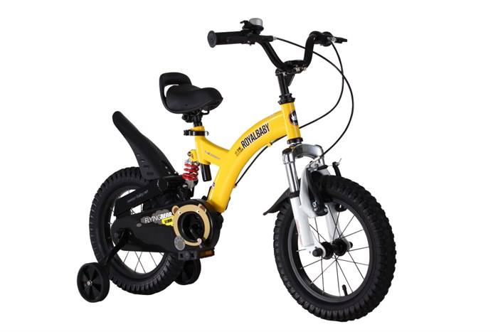 Xe Đạp Trẻ Em Royal Baby Flying Bear RB16B-9 16 inch Màu Vàng