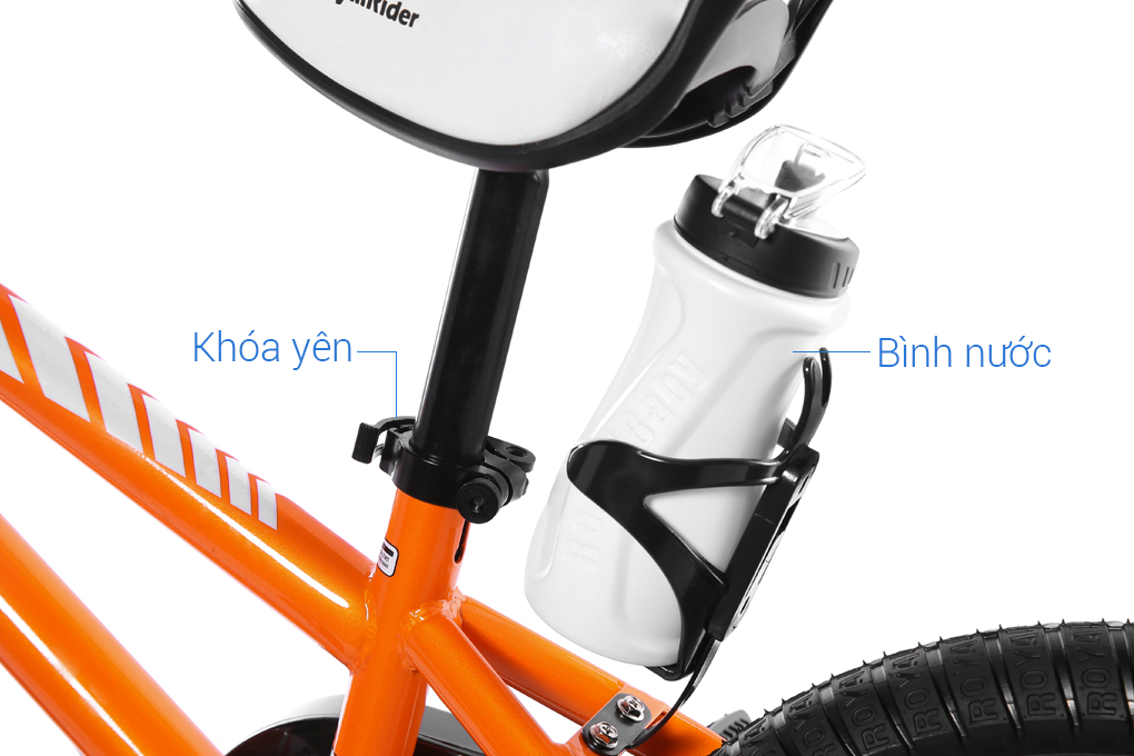 Xe Đạp Trẻ Em Royal Baby Freestyle RB16B-6 16 inch Màu Cam