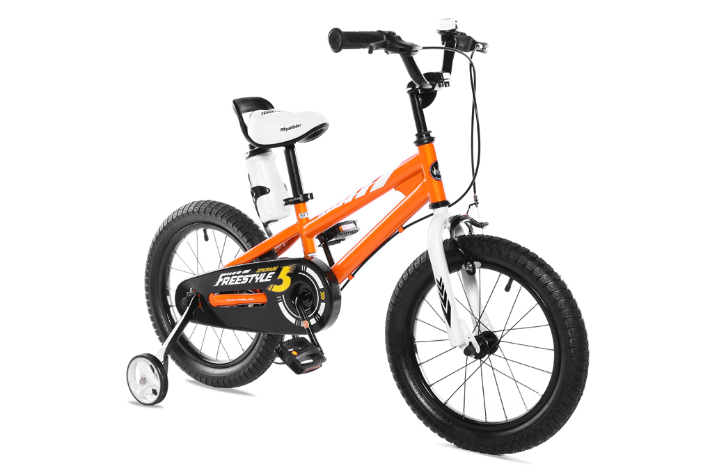 Xe Đạp Trẻ Em Royal Baby Freestyle RB16B-6 16 inch Màu Cam