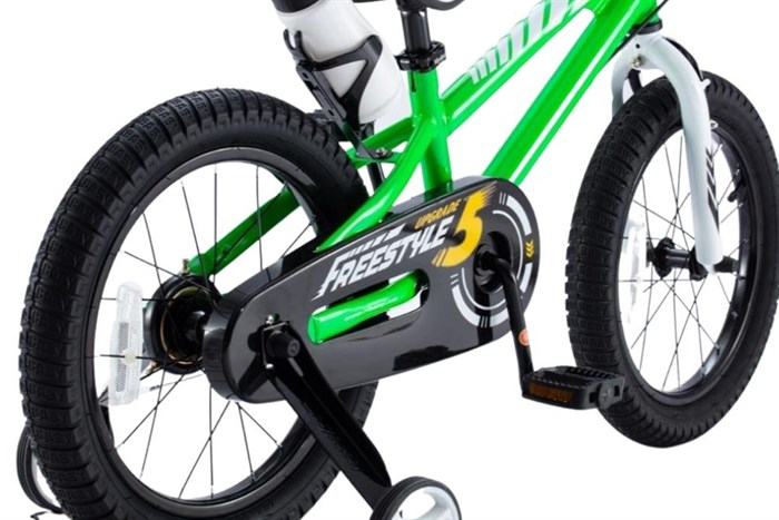 Xe Đạp Trẻ Em Royal Baby Freestyle RB16B-6 16 inch Màu Xanh lá