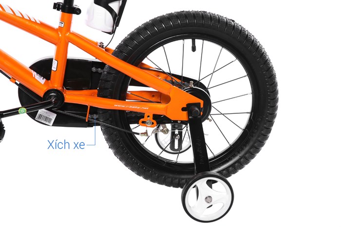 Xe Đạp Trẻ Em Royal Baby Freestyle RB18B-6 18 inch Màu Cam