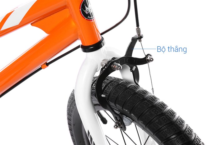 Xe Đạp Trẻ Em Royal Baby Freestyle RB18B-6 18 inch Màu Cam