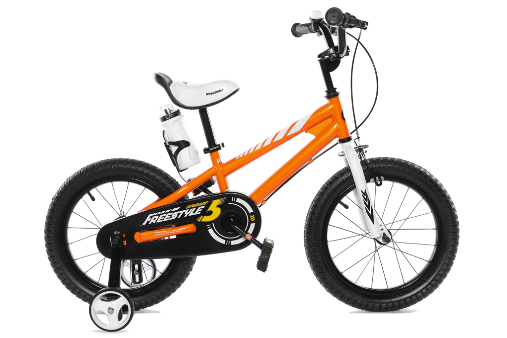 Xe Đạp Trẻ Em Royal Baby Freestyle RB18B-6 18 inch Màu Cam
