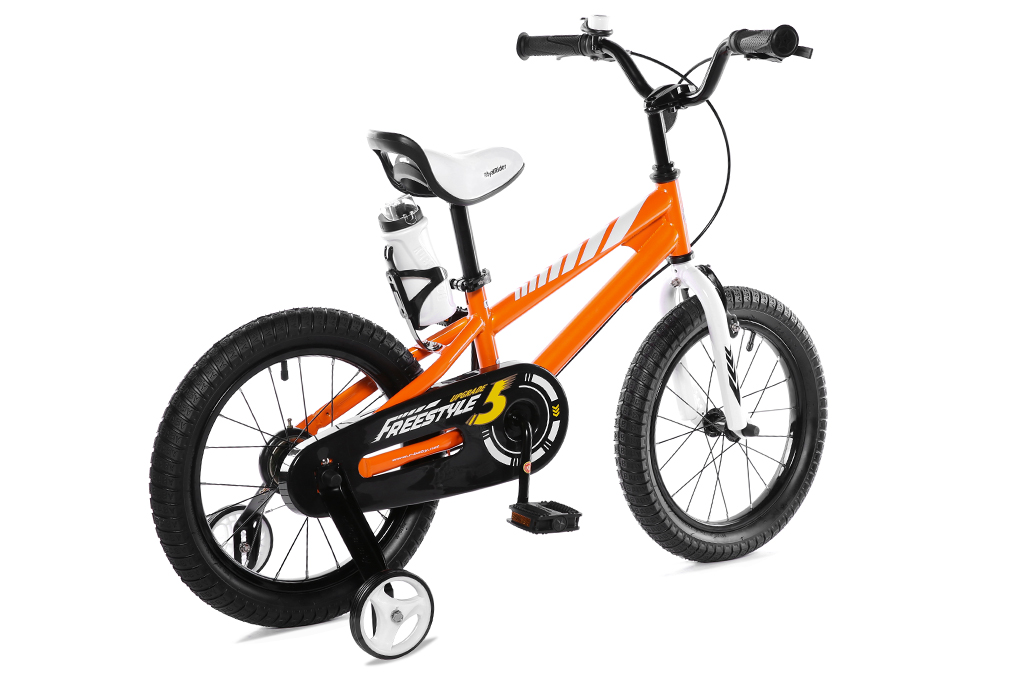 Xe Đạp Trẻ Em Royal Baby Freestyle RB18B-6 18 inch Màu Cam