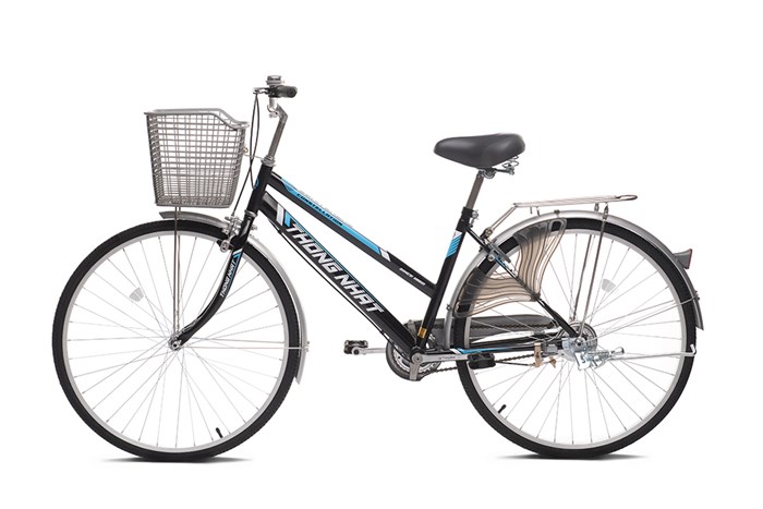 Xe Đạp Đường Phố City Thống Nhất GN 06-26 26 inch Màu Đen