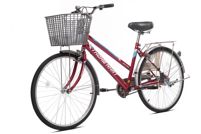 Xe Đạp Đường Phố City Thống Nhất GN 06-26 26 inch Màu Đỏ
