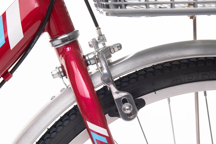 Xe Đạp Đường Phố City Thống Nhất GN 06-26 26 inch Màu Đỏ