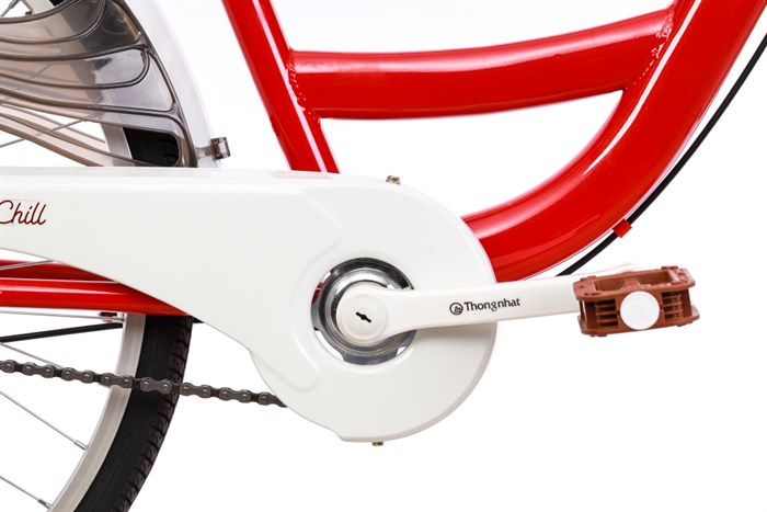 Xe Đạp Đường Phố City Thống Nhất New 24 24 inch Màu Đỏ