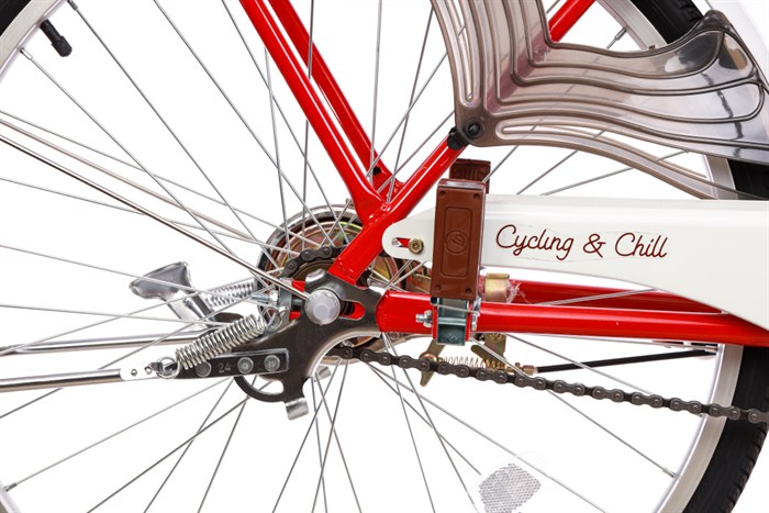 Xe Đạp Đường Phố City Thống Nhất New 24 24 inch Màu Đỏ