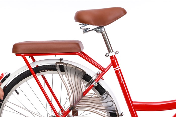 Xe Đạp Đường Phố City Thống Nhất New 24 24 inch Màu Đỏ