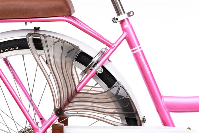 Xe Đạp Đường Phố City Thống Nhất New 24 24 inch Màu Hồng