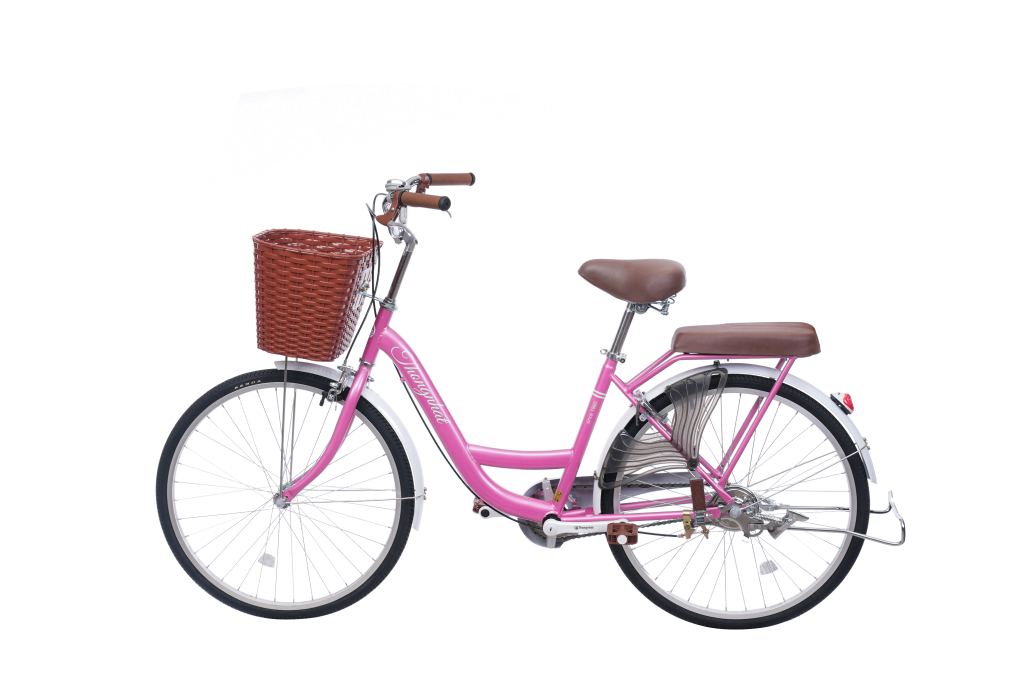 Xe Đạp Đường Phố City Thống Nhất New 24 24 inch Màu Hồng