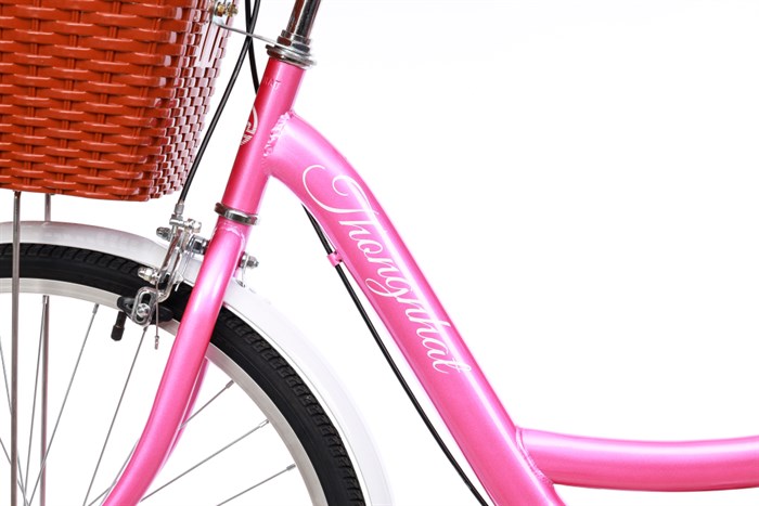 Xe Đạp Đường Phố City Thống Nhất New 24 24 inch Màu Hồng