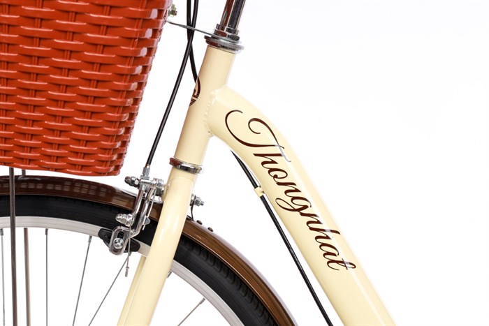 Xe Đạp Đường Phố City Thống Nhất New 24 24 inch Màu Kem