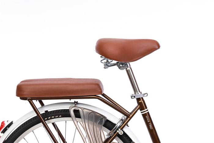 Xe Đạp Đường Phố City Thống Nhất New 24 24 inch Màu Nâu