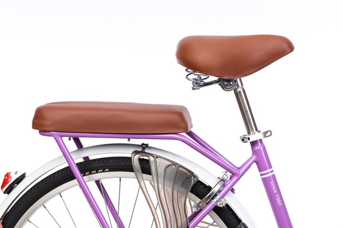 Xe Đạp Đường Phố City Thống Nhất New 24 24 inch Màu Tím