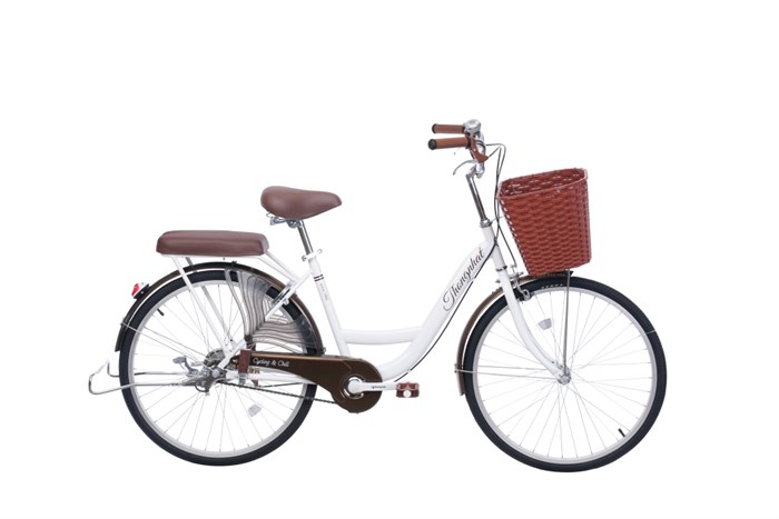 Xe Đạp Đường Phố City Thống Nhất New 24 24 inch Màu Trắng
