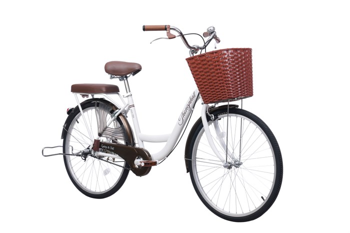 Xe Đạp Đường Phố City Thống Nhất New 24 24 inch Màu Trắng
