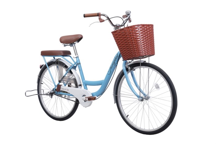 Xe Đạp Đường Phố City Thống Nhất New 24 24 inch Màu Xanh da trời