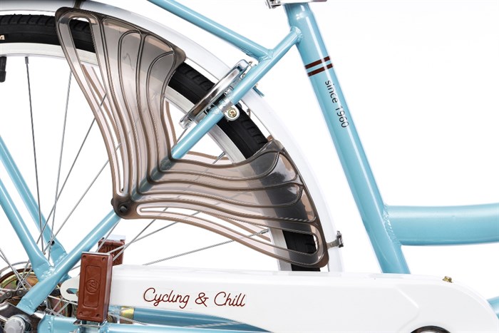 Xe Đạp Đường Phố City Thống Nhất New 24 24 inch Màu Xanh da trời