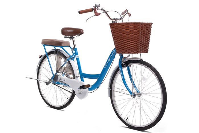 Xe Đạp Đường Phố City Thống Nhất New 24 24 inch Màu Xanh Dương