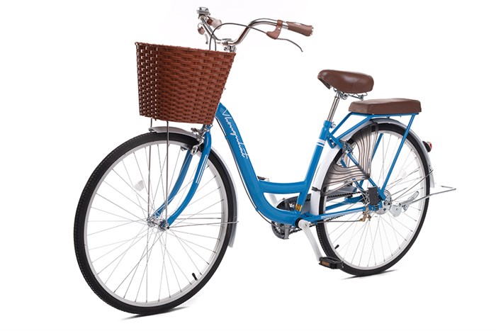 Xe Đạp Đường Phố City Thống Nhất New 24 24 inch Màu Xanh Dương