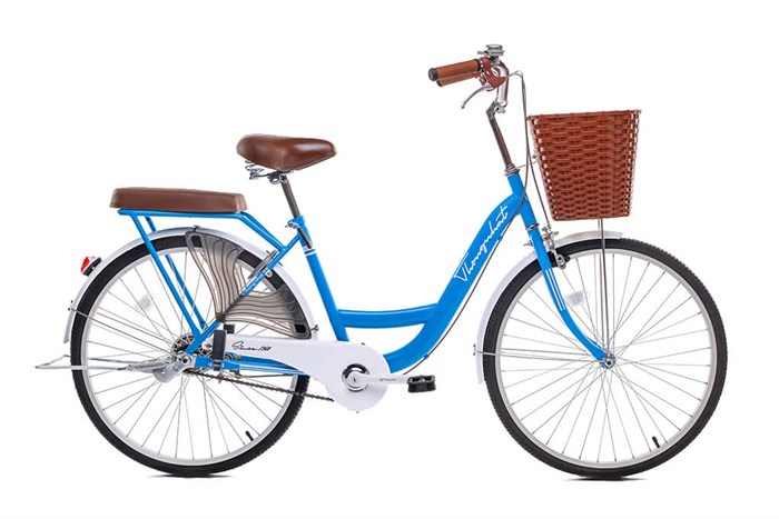 Xe Đạp Đường Phố City Thống Nhất New 24 24 inch Màu Xanh Dương