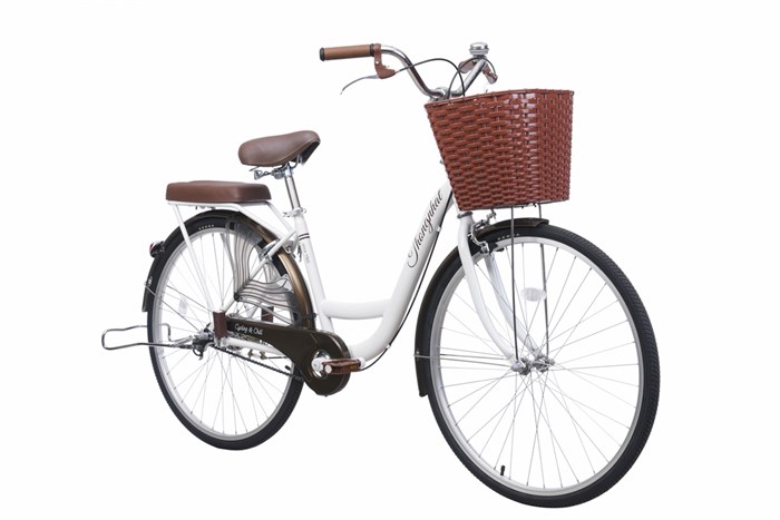 Xe Đạp Đường Phố City Thống Nhất New 26 26 inch Màu Trắng