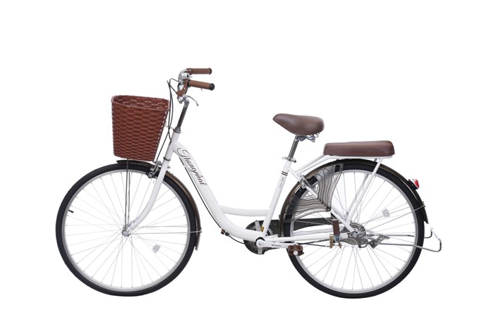 Xe Đạp Đường Phố City Thống Nhất New 26 26 inch Màu Trắng