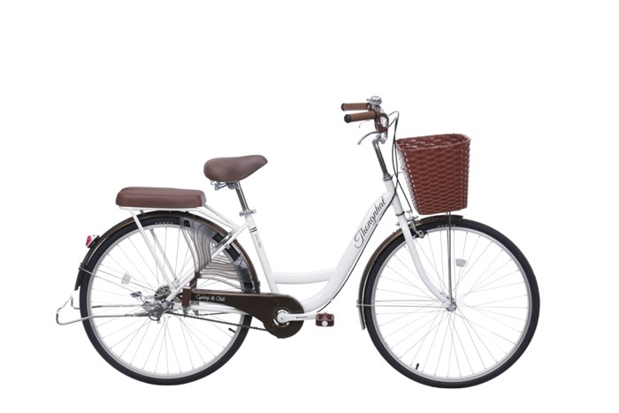 Xe Đạp Đường Phố City Thống Nhất New 26 26 inch Màu Trắng