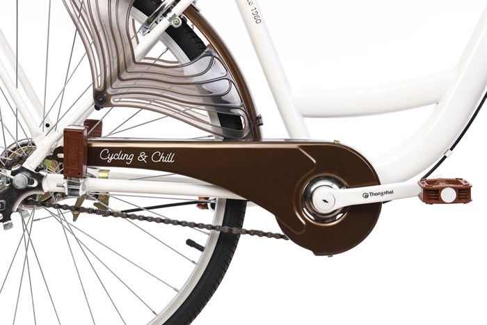 Xe Đạp Đường Phố City Thống Nhất New 26 26 inch Màu Trắng