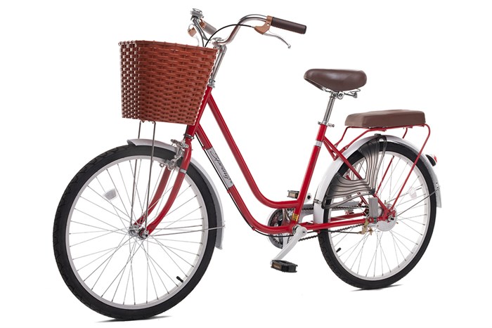 Xe Đạp Đường Phố City Thống Nhất LD 24-02 24 inch Màu Đỏ