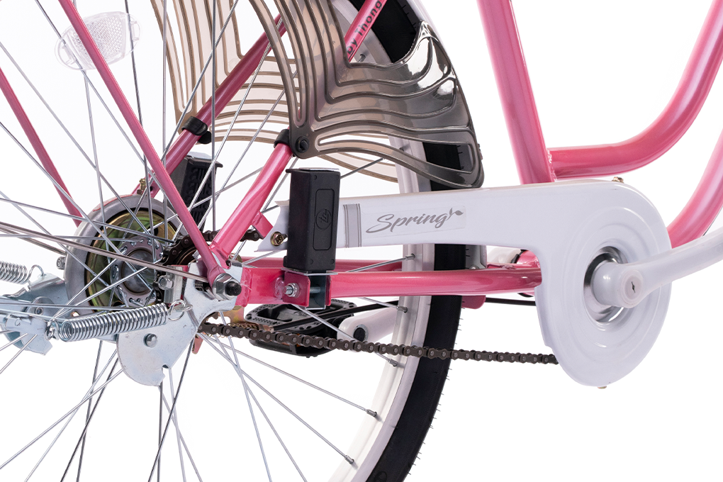 Xe Đạp Đường Phố City Thống Nhất LD 24-02 24 inch Màu Hồng