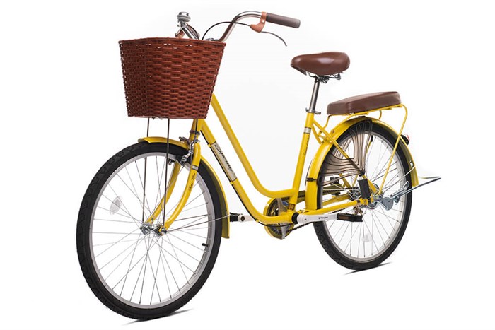 Xe Đạp Đường Phố City Thống Nhất LD 24-02 24 inch Màu Vàng