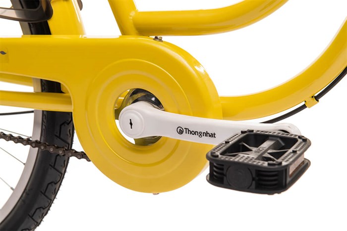 Xe Đạp Đường Phố City Thống Nhất LD 24-02 24 inch Màu Vàng