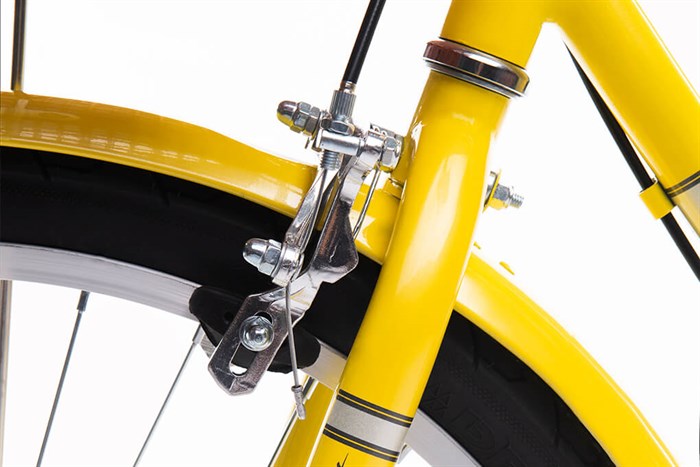 Xe Đạp Đường Phố City Thống Nhất LD 24-02 24 inch Màu Vàng