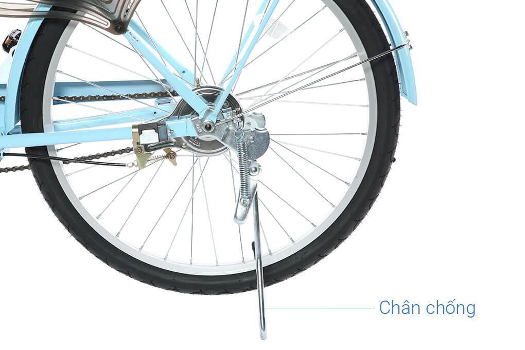 Xe Đạp Đường Phố City Thống Nhất LD 24-02 24 inch Màu Xanh